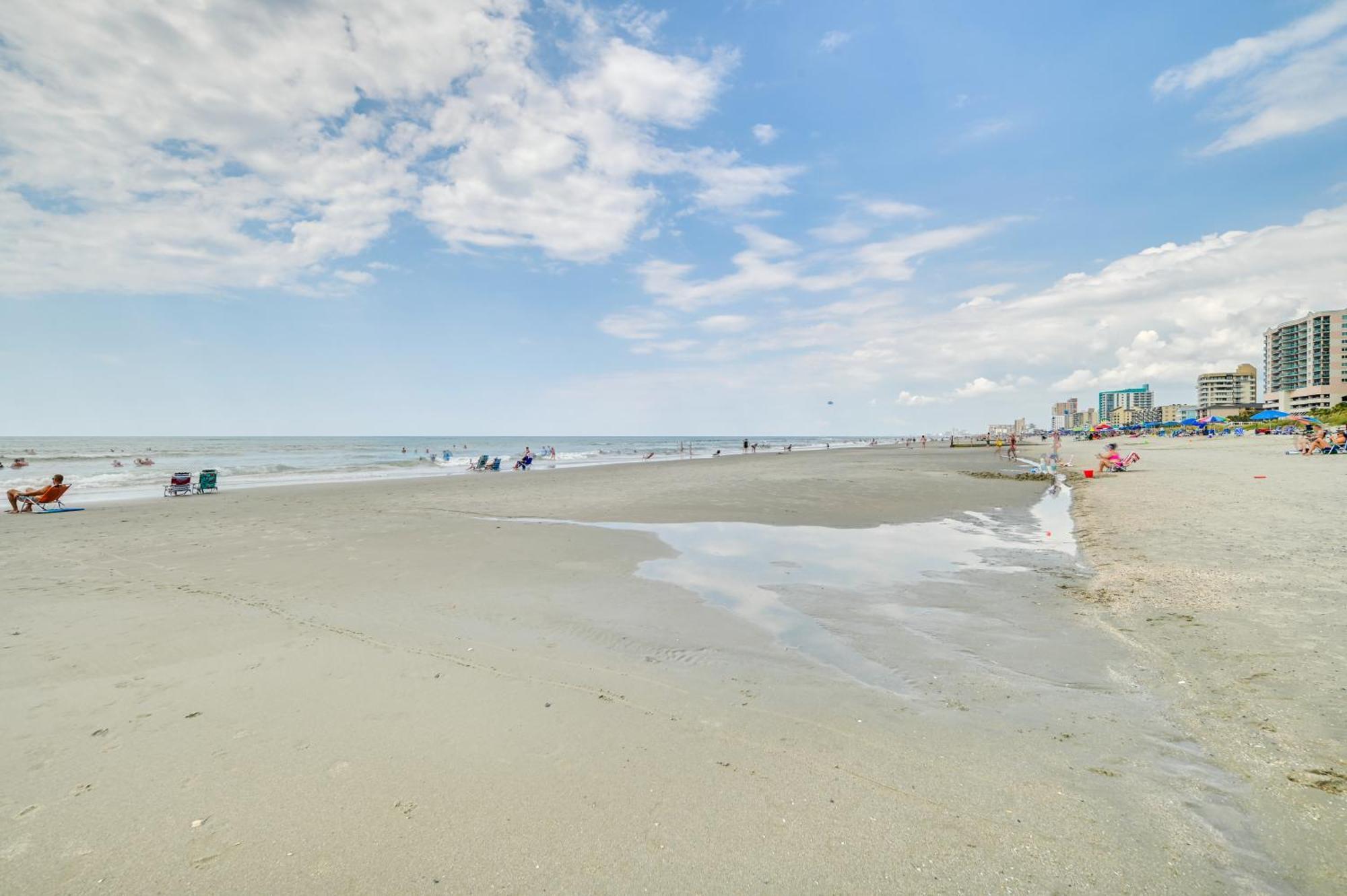 Cozy Coastal Condo With Airy Oceanfront Balcony Myrtle Beach Extérieur photo