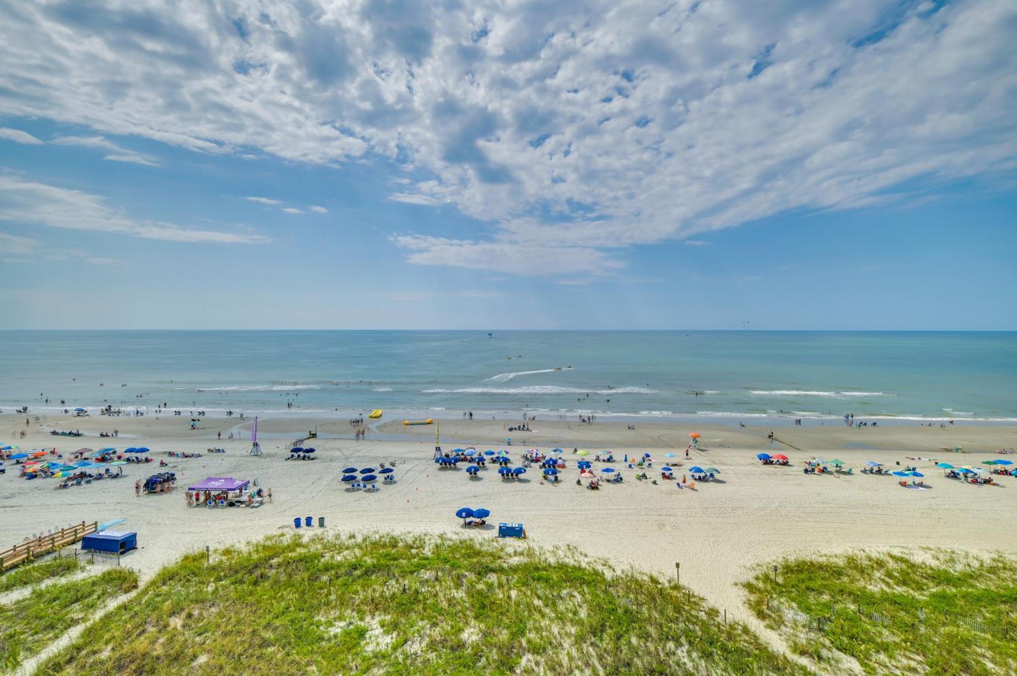 Cozy Coastal Condo With Airy Oceanfront Balcony Myrtle Beach Extérieur photo